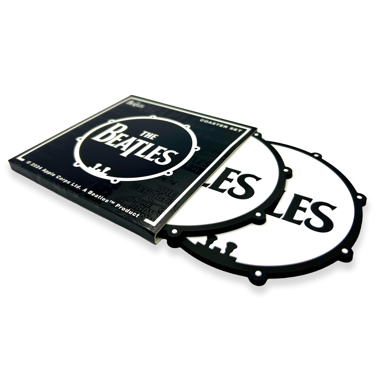 The Beatles- Drum Logo- Coaster Set